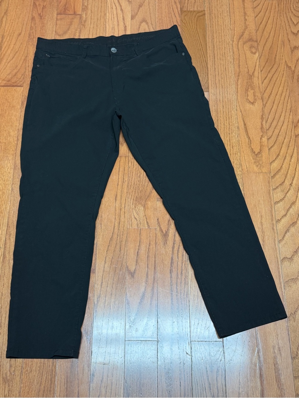 Weatherproof Vintage Men's Black Classic Fit Stretch Tech Utility Pants 38x30